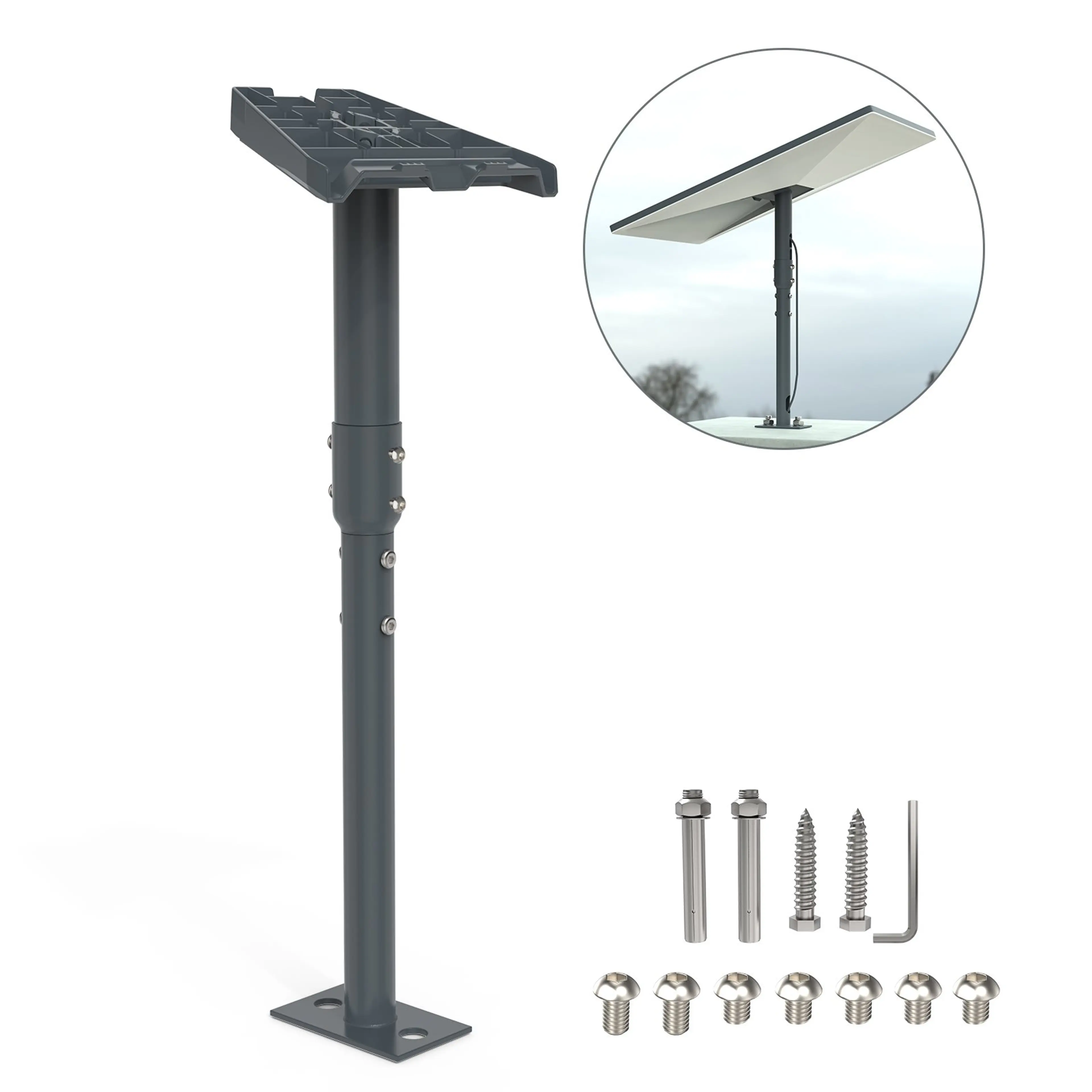 Starlink Standard Pivot Mount – Универсална въртяща стойка за Starlink Standard Gen 3