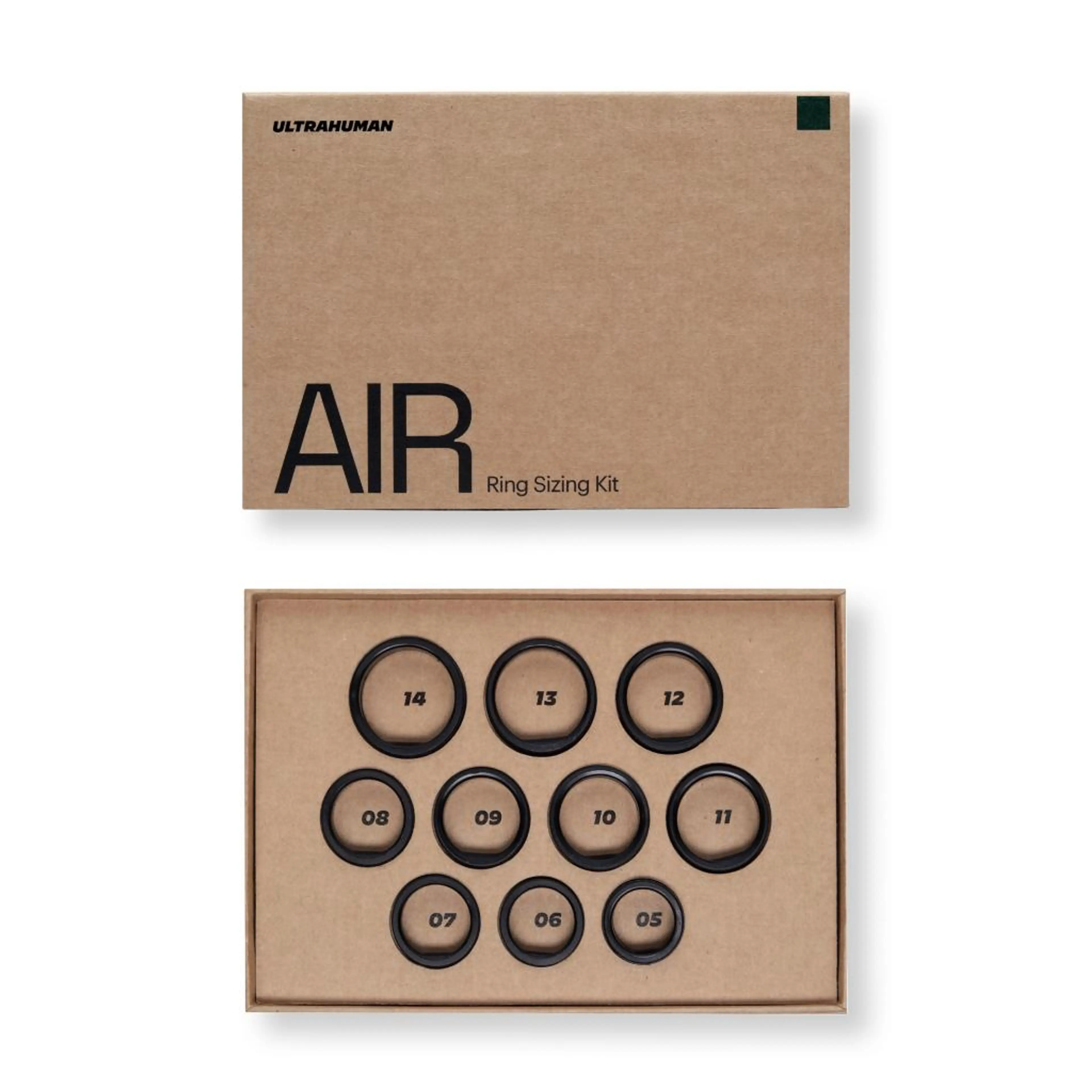 Ultrahuman Ring Air Sizing Kit with Swatches