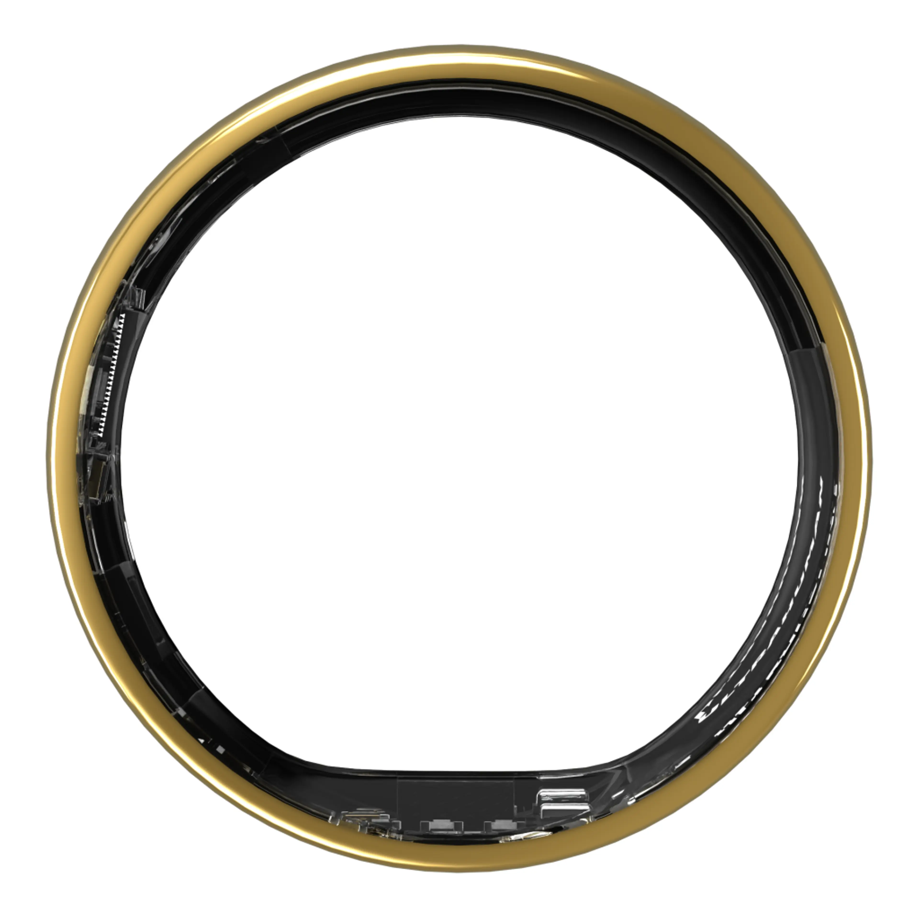 Ultrahuman Ring Air - Smart Ring; Charger; USB Cable / Size-06- Air_Gold