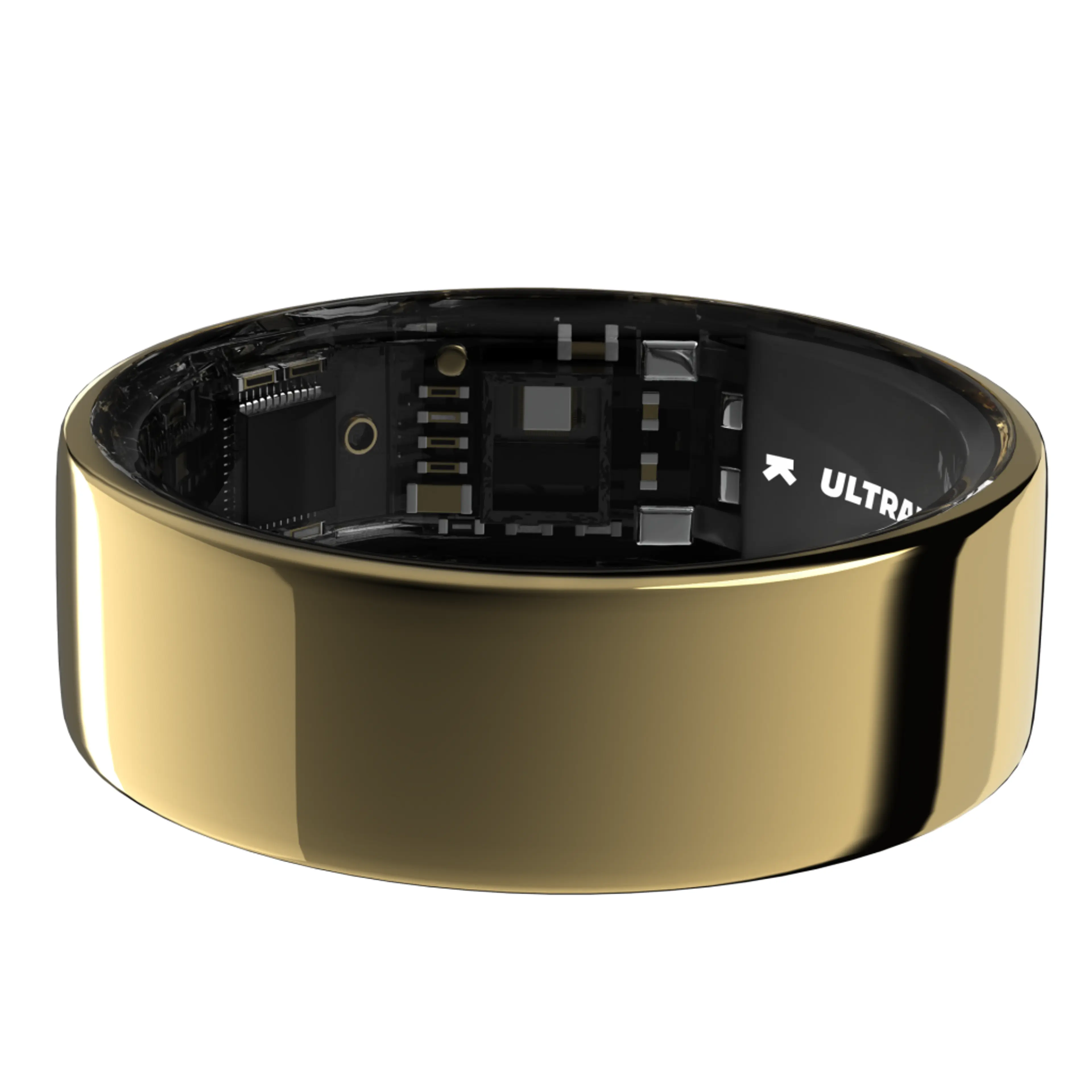 Ultrahuman Ring Air - Smart Ring; Charger; USB Cable / Size-13- Air_Gold